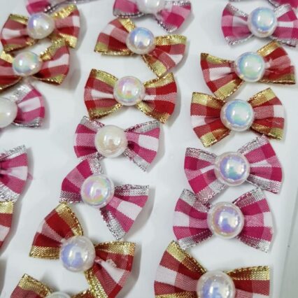 L3063 LACINHOS XADREZ C/BRILHO - 30 UN