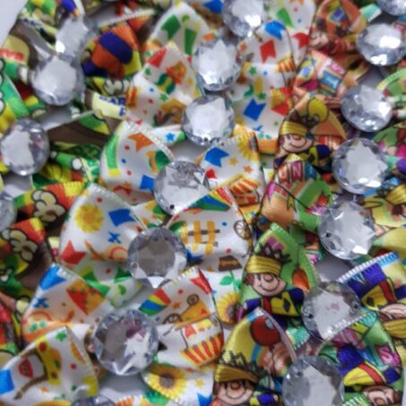 L3011 LAÇO ESTAMPADO JUNINO - 30 UN