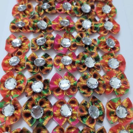 L1239 LACINHO ESTAMPA GIRASSOL -  50 UN