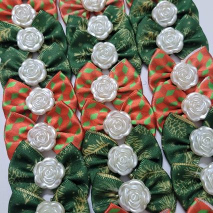 L520 LAÇO ESTAMPADO NATAL 'II'- 30 UN