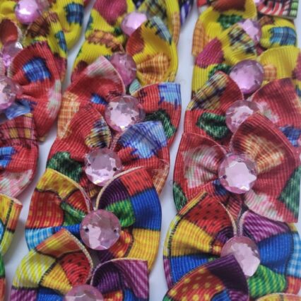 L302 LAÇO JUNINO C/CRISTAL - 30 UN