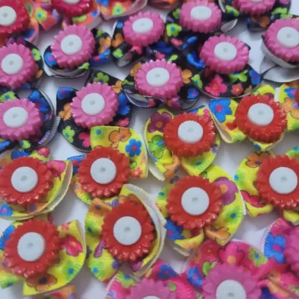 L12391 LACINHO FLORAL C/GIRASSOL - 50 UN