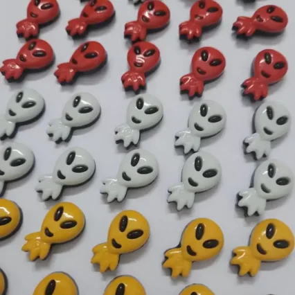 L701 BOTÃO FANTASMINHA C/LIGA - 50 UN