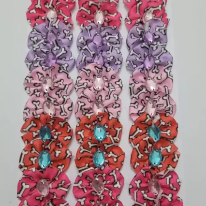 L10480 LAÇO FLASH ESTAMPA OSSINHO - 30 UN