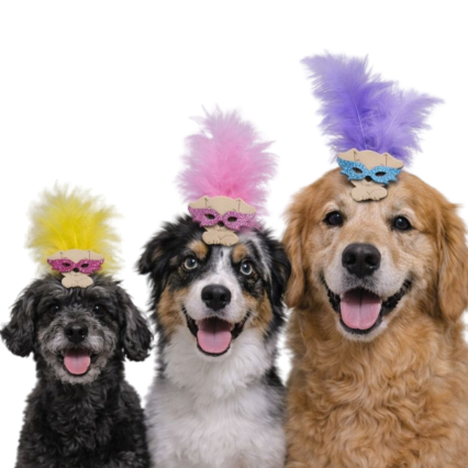 L7115 - MASCARA CACHORRINHO - 10 UN