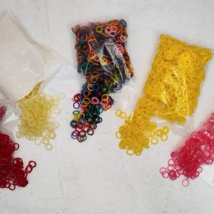 LIGUINHAS /  ELÁSTICOS - PACOTE COM 1000 UN