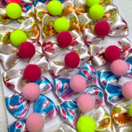 L716 LAÇO DECORATIVO C/POMPOM - 30 UN