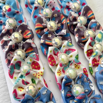 L7200 LAÇO GORG ESTAMPA PÁSCOA - 30 UN