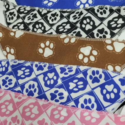 B112 BANDANA ESTAMPADA 'P / M / G' - 10 UN