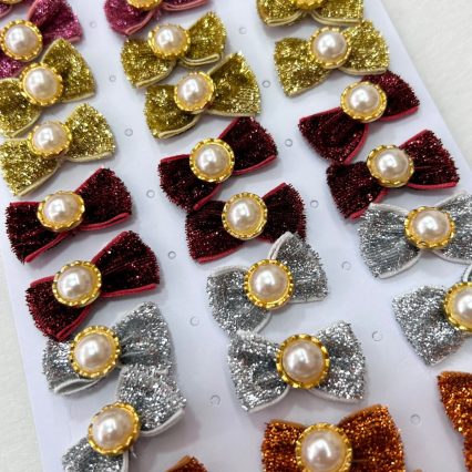L51430 LAÇO BRILHO LUXO C/PEROLA - 30 UN