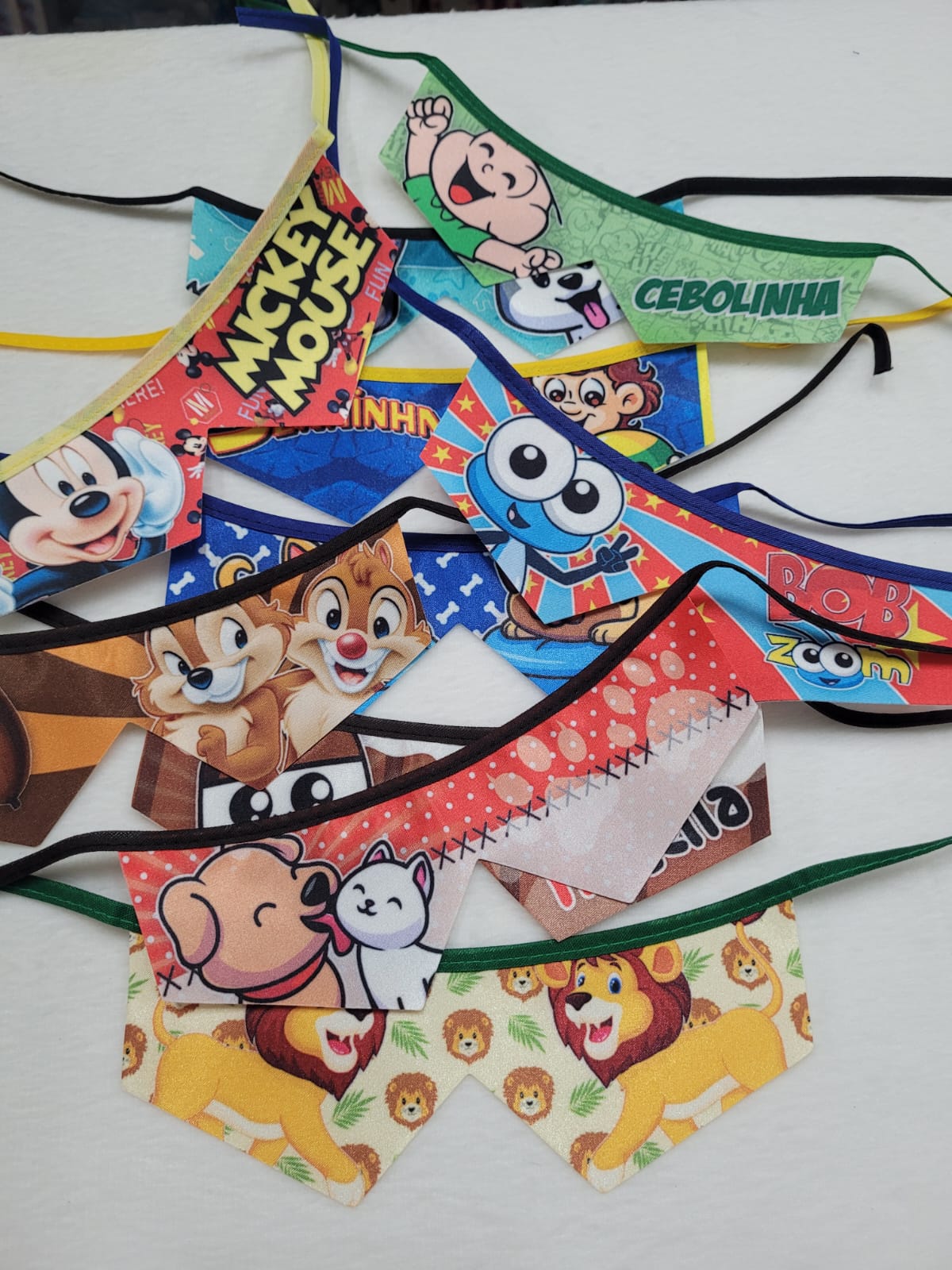 G2661 COLARINHO ESTAMPADO - 10 UN - Imagem 6