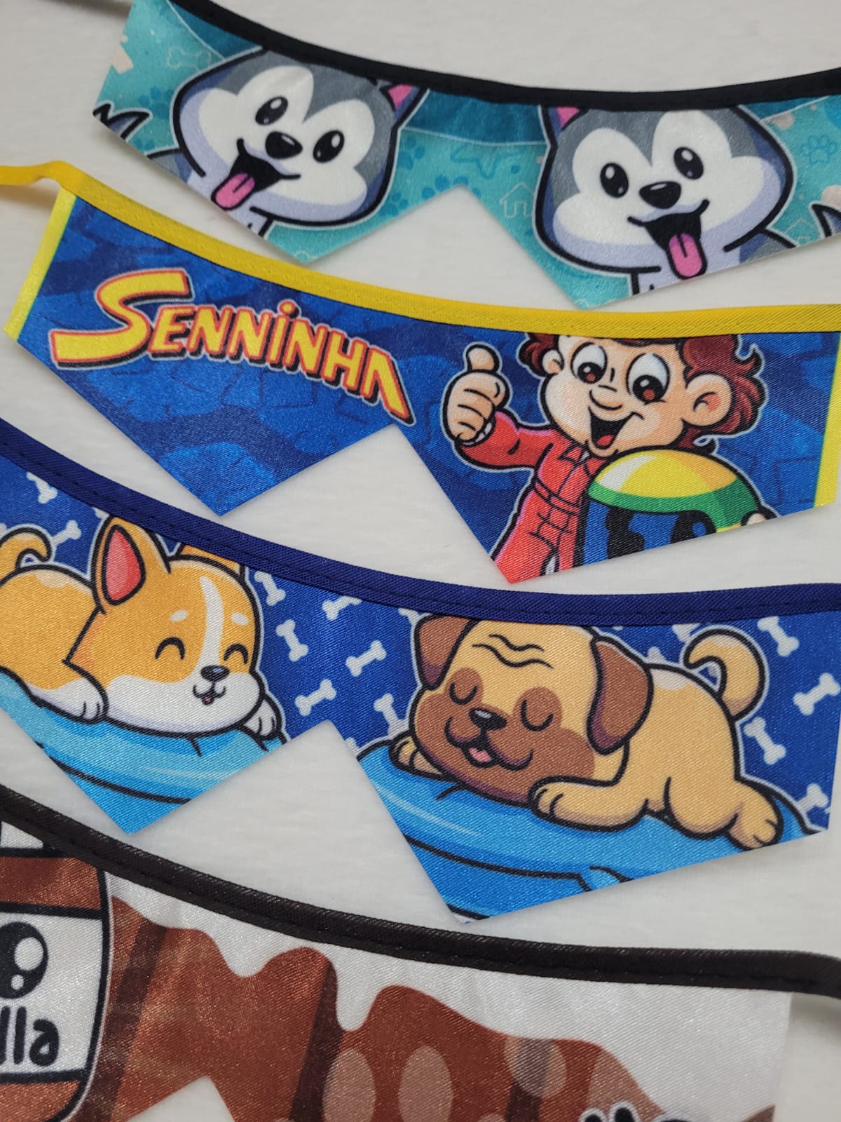 G2661 COLARINHO ESTAMPADO - 10 UN - Imagem 7