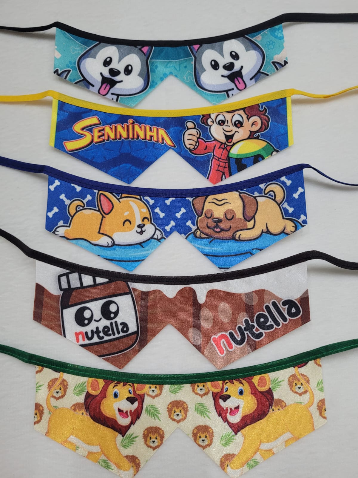 G2661 COLARINHO ESTAMPADO - 10 UN - Imagem 5