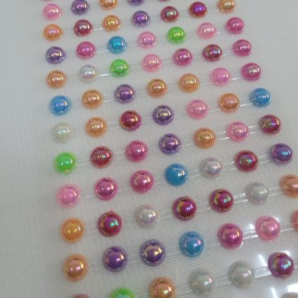 L19522 PIERCING/ADESIVOS PONTINHOS COLORIDOS -1 CART