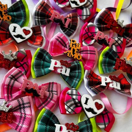 L12896 BORBOLETA DUPLA PAI LOVE - 15 UN