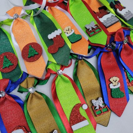 G5162 SOCIAL DUPLA LUREX C/ENFEITES NATAL - 20 UN