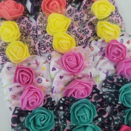 L10481 FLASH MARCAS C/ ROSA EM E.V.A - 30 UN