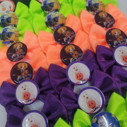 L70322 LAÇO C/BOTON HALLOWEEN - 30 UN
