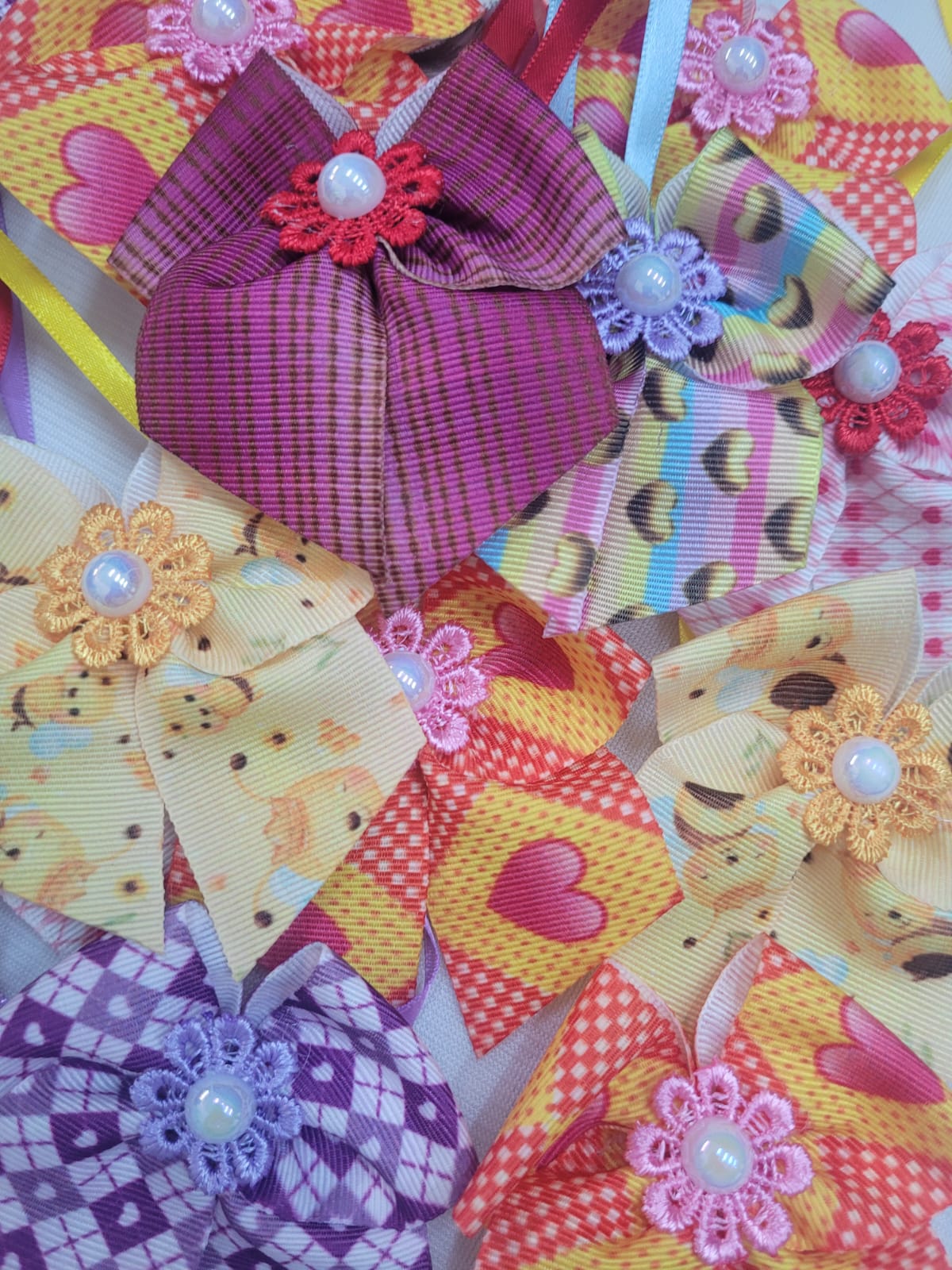 L10929 LAÇAROTE ESTAMPADO PEQUENO - 15 UN - Imagem 3