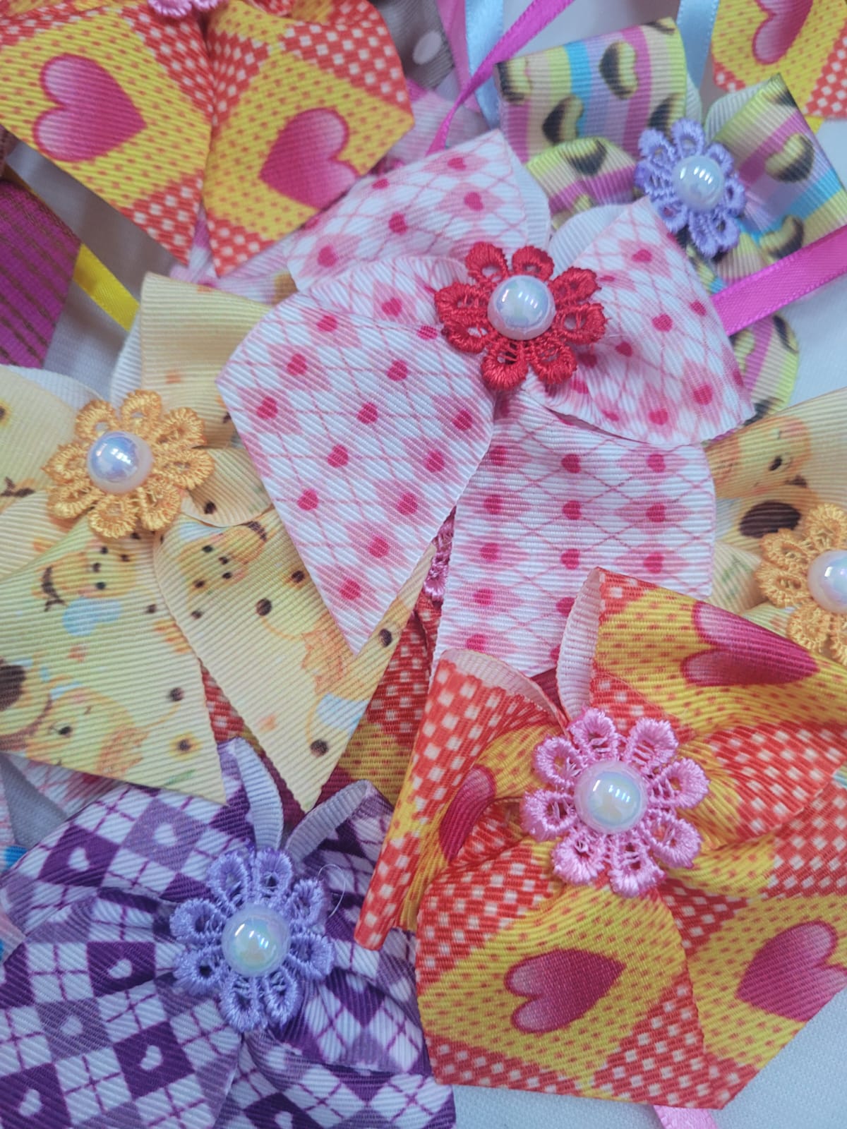 L10929 LAÇAROTE ESTAMPADO PEQUENO - 15 UN - Imagem 4