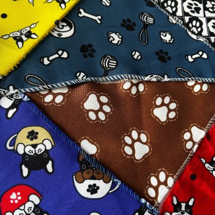 B138 BANDANA ESTAMPA PETS - 10 UN