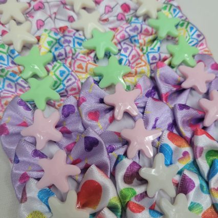 L11623 LAÇO ESTAMPADO LOVE C/ESTRELA - 30 UN