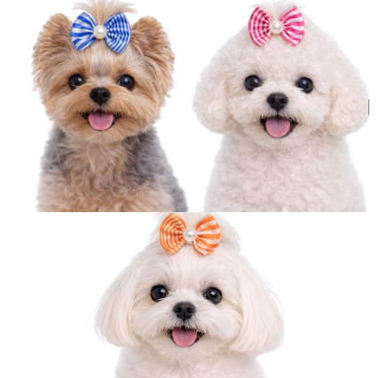 L10256 LAÇO MENINA C/PÉROLA - 30 UN