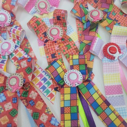 L3271 LAÇAROTE ESTAMPA JUNINA C/BOTOES - 20 UN