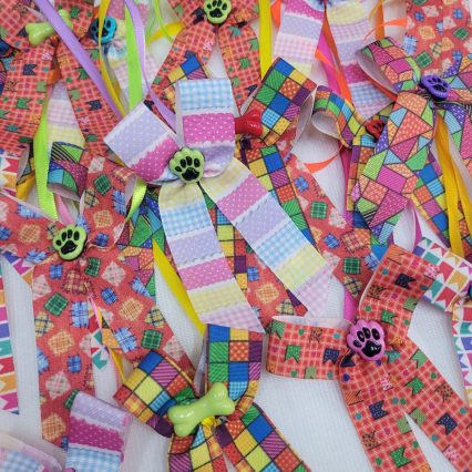 L3271 LAÇAROTE ESTAMPA JUNINA C/PATA E OSSO - 20 UN