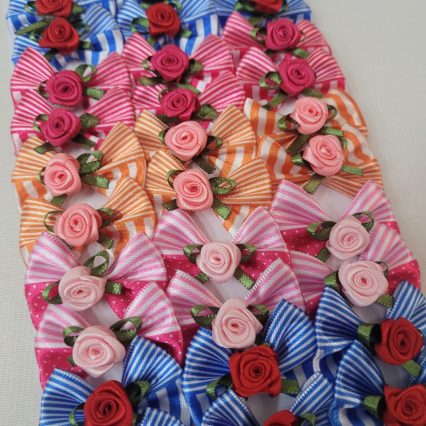 L11625 LAÇO ESTAMPADO C/ROCOCO - 30 UN