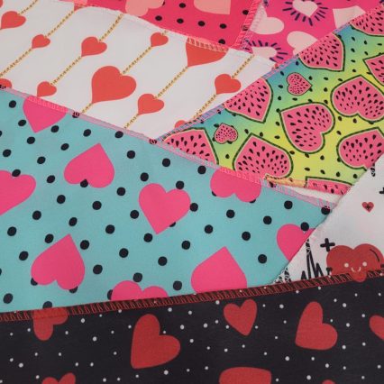 B143 BANDANA LOVE - 10 UN