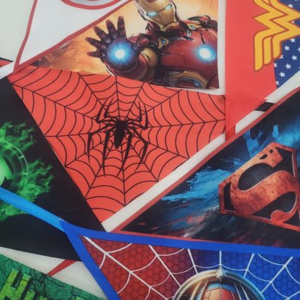 B170 BANDANA SUPER HERÓIS - 10 UN