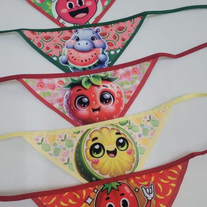 B4094 BANDANA FRUTAS - 10 UN