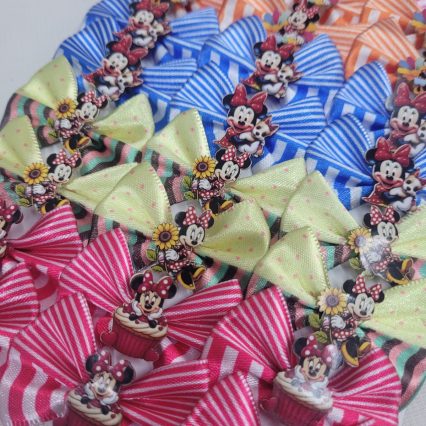 L11622 LAÇO ESTAMPADO C/MINNIE - 30 UN