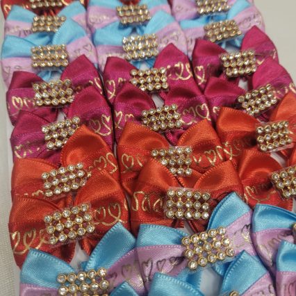 L11626 LAÇO DUPLO LOVE C/STRASS - 30 UN