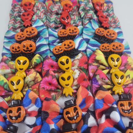 L11628 LAÇO ESTAMPADO ENFEITE HALLOWEEN - 30 UN