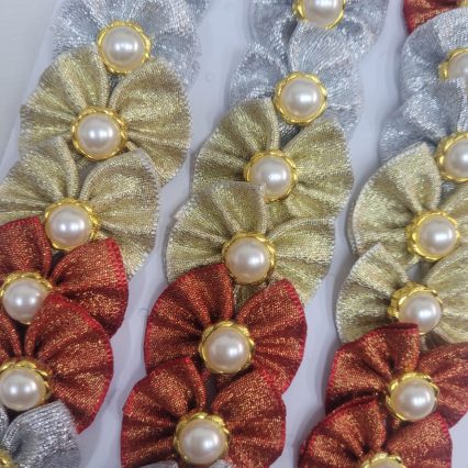 L5331 LAÇO C/PEROLA LUXO - 30 UN