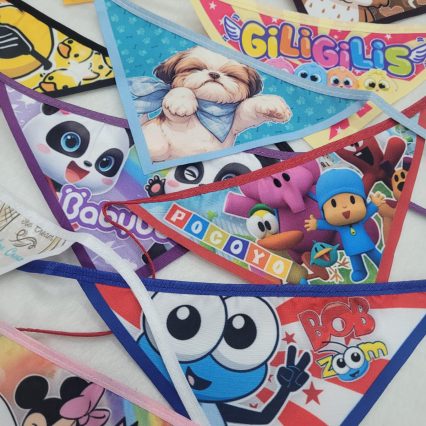 B455 BANDANA ESTAMPAS DIVERSAS - 10 UN