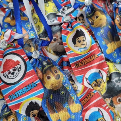 G21039 SOCIAL 11CM ESTAMPA PATRULHA CANINA - 25 UN