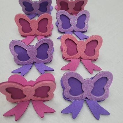 L0140 ADESIVO LAÇO MENINA - 8 UN