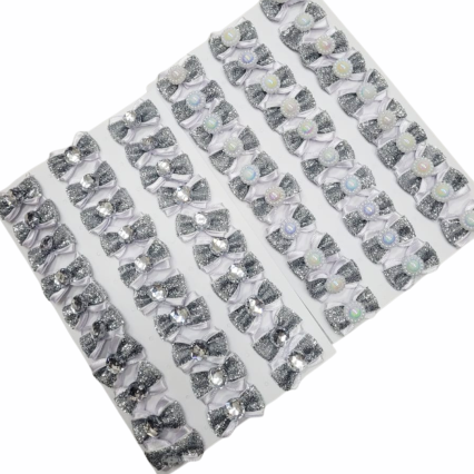 L5571 LACINHO DUPLO PRATA - 30 UN