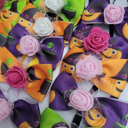 L1082 BORBOLETA DECORATIVA C/ROSA E.V.A - 20 UN