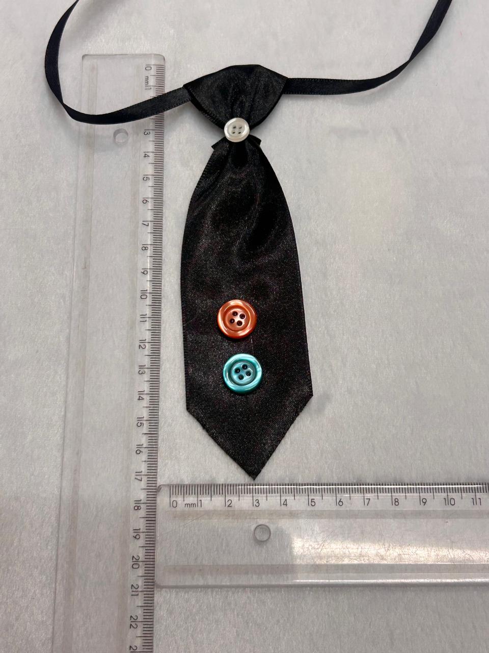 G2193 GRAVATÃO '15CM' DUPLO C/BOT. CAMISA - 20 UN - Imagem 3