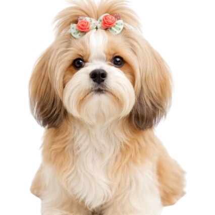 L11637 LAÇO CETIM POA C/FLOR E.V.A - 30 UN