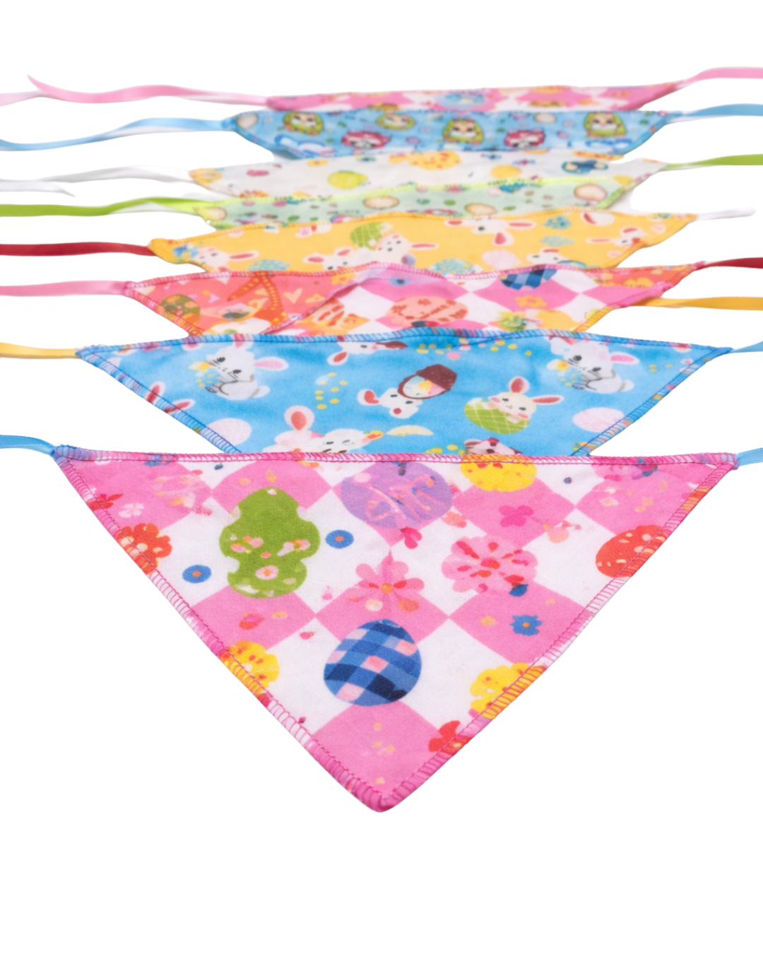 B715 BANDANA PET ESTAMPAS PÁSCOA - 10 UN - Imagem 2