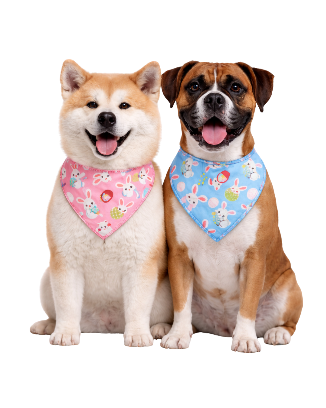 B715 BANDANA PET ESTAMPAS PÁSCOA - 10 UN - Imagem 5